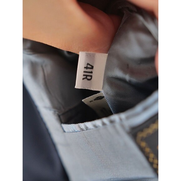 Hart Schaffner & Marx Blazer Jules Jack Nicklaus‎ Gold Buttons Navy Blue 41R - Picture 12 of 12